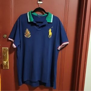 Polo by Ralph Lauren Green Crewneck Polo Short Sleeve Shirt XXL